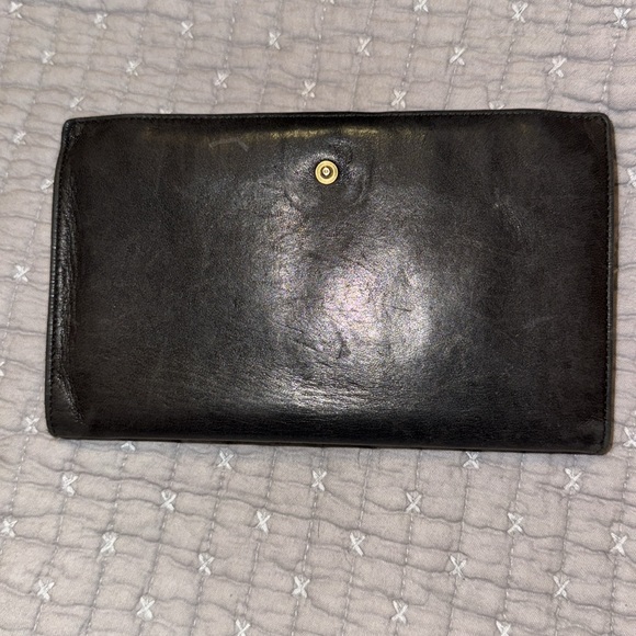 Chanel CC Wallet Large in black Lambskin Leather - Picture 4 of 5